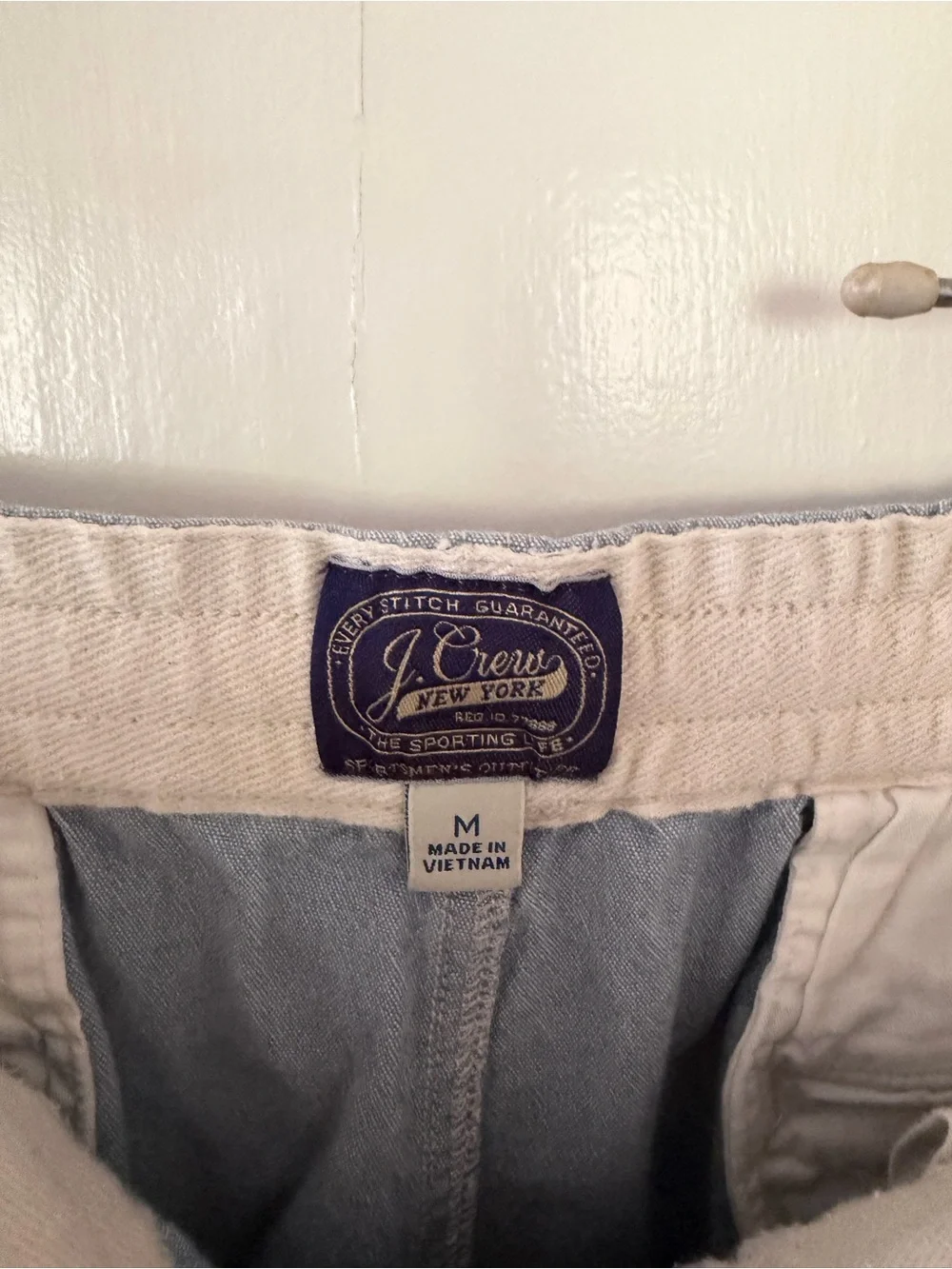 J. Crew Pale Blue Cotton Shorts